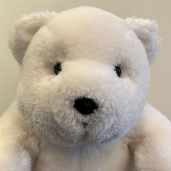 1991| 24K Polar Puff Bear 8”Plush | Vintage Stuffed Animal - Picture 5 of 8